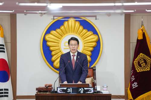 임종훈 포천시의회 의장 제189회 제2차 정례회 선포