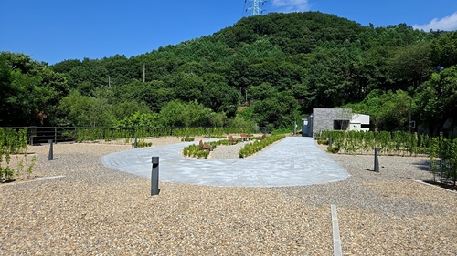 파주시 '마장호수 휴 캠핑장' 전경