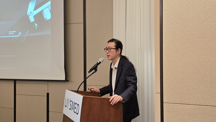 5일 서울 여의도에 열린 리브스메드 기자간담회/사진=최태현 기자