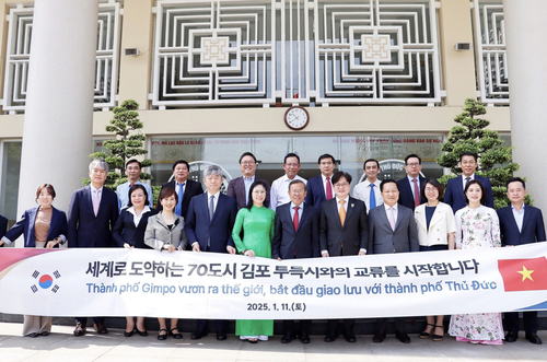 김포시 2025년 1월 베트남 투득시 방문