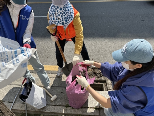 고양시자원봉사센터 주관 '2025년 바다의 시작' 캠페인 현장