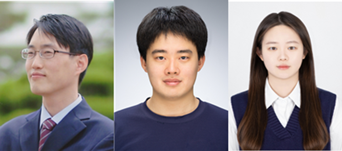 (왼쪽부터) 김지원 교수, 박인철 연구원, 박은경 연구원 (사진=한양대)
