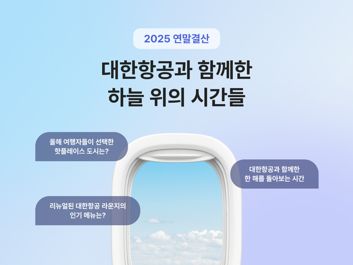 2025 대한항공 연말 결산. 사진=대한항공 제공