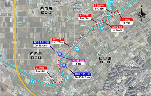 장월 자연재해위험개선지구 정비사업