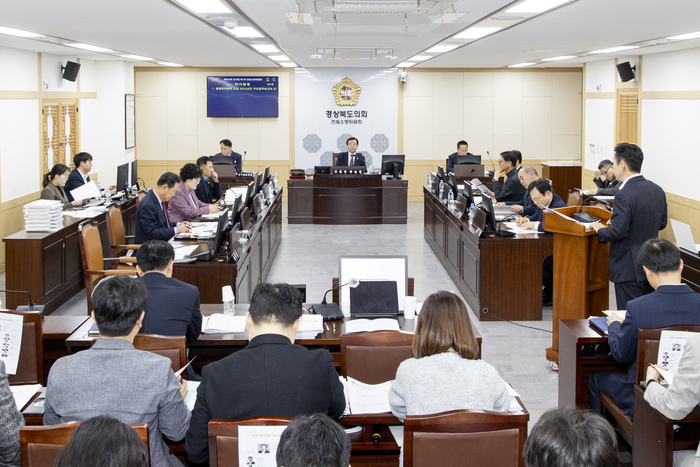 경북도의회 건설소방위, 추경 심사·행감 통해 85건 개선 요구