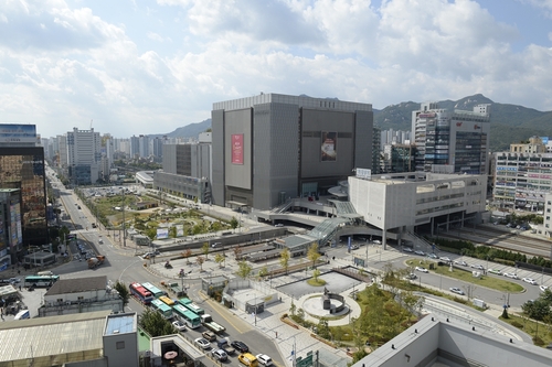 의정부시 의정부역전 전경