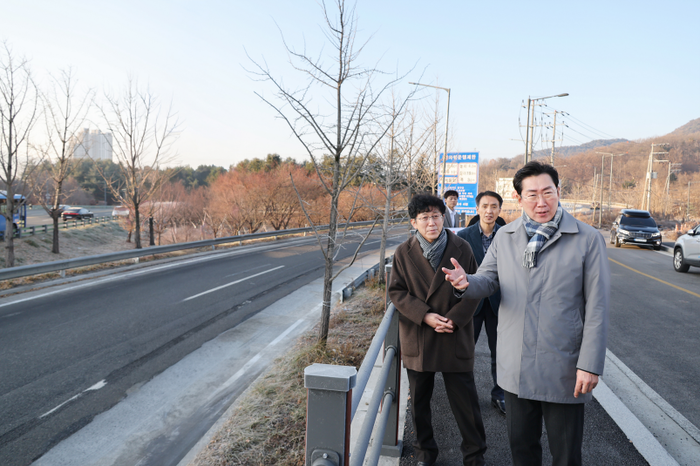 남원주나들목 고속도로 진입로 확장