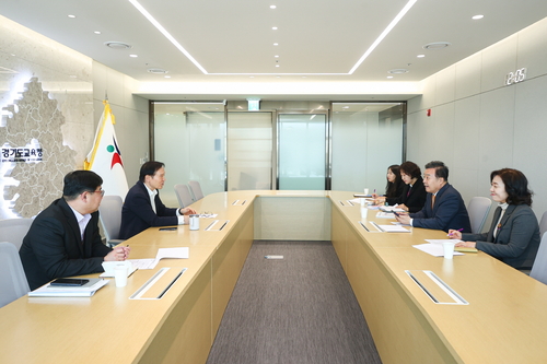 김성제 의왕시장 12일 임태희 경기도교육감 만나 '의왕교육지원청 신설' 추진 논의