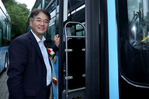 이동환 고양특례시장 N002누리버스 개통식 참석