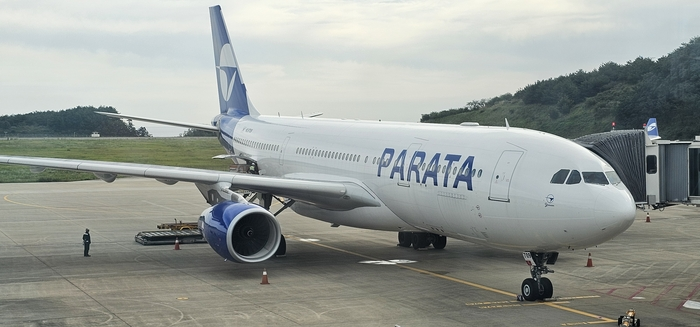 파라타항공 A330-200 여객기. 사진=박규빈 기자