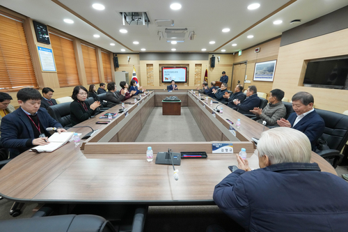 포천시의회 15일 포천시 축산단체 임원들과 간담회 개최
