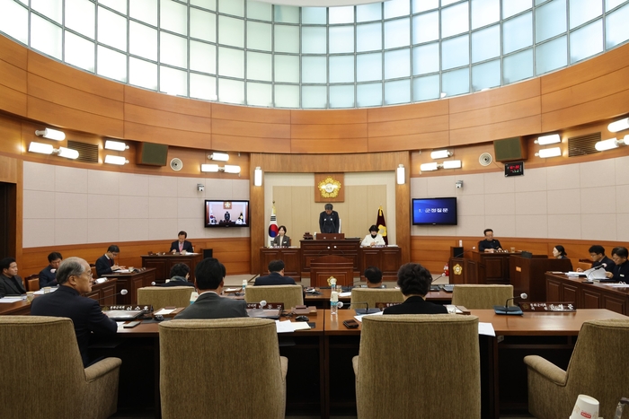 봉화군의회, 군정질문 통해 현안 점검