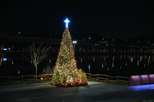 시흥의 겨울, 크리스마스투리- 은계호수공원