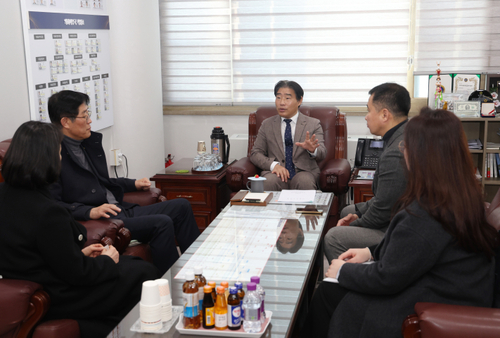 김운남 고양특례시의회 의장 18일 국기원 관계자들과 간담회 개최