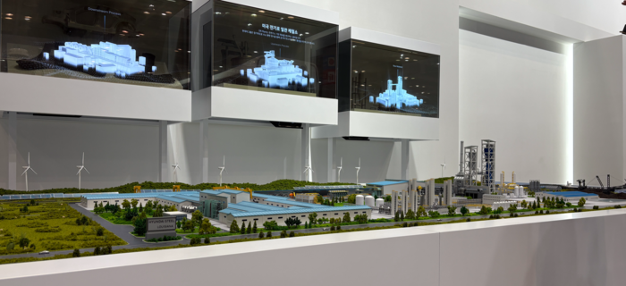 현대제철 루이지애나 모형