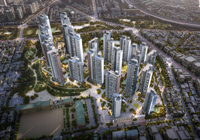 포레나더샵 인천시청역 조감도