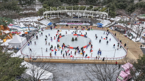 2024년 과천 문원야외스케이트장