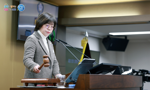 오혜자 양평군의회 의장 18일 제312회 제2차 정례회 폐회 선포