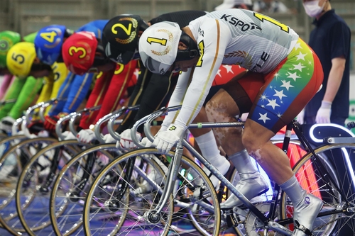 경륜 경주 시작 직전