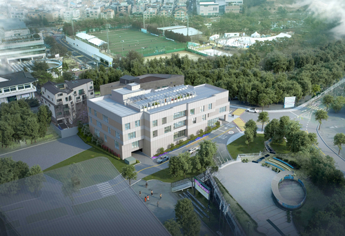 과천행복드림센터 조감도