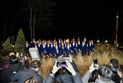 김포시 20일 애기봉평화생태공원 윈터라이트 개최