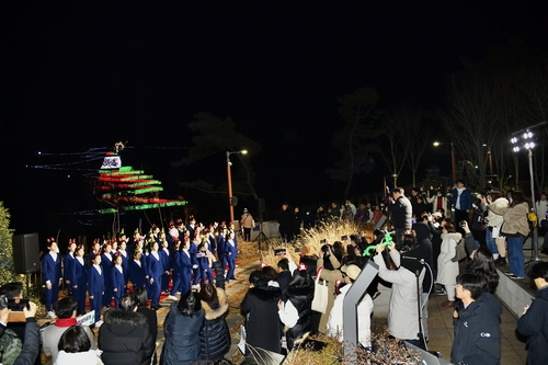 김포시 20일 애기봉평화생태공원 윈터라이트 개최