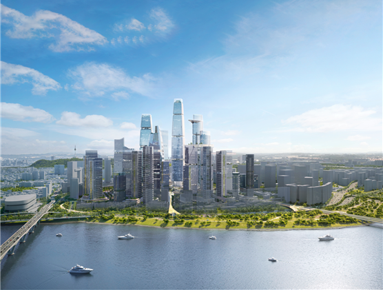 용산국제업무지구 조감도