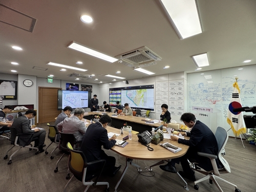 고양특례시 열린시장실에서 열린 도로건설 관리계획 수립 용역 착수보고회(8. 25.)