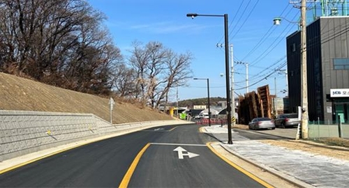 고양특례시 성석~문봉(소로1-213호선) 도로확포장2-1구간 공사 완료