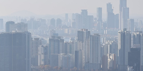 서울 아파트 전경