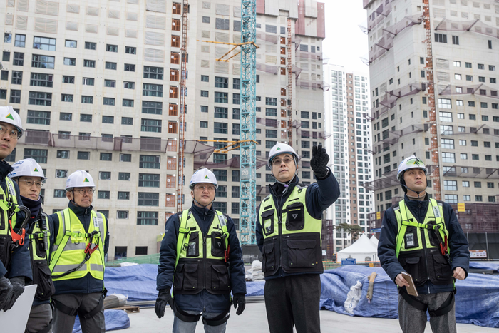 현대건설 안전점검 캠페인