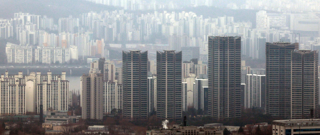 서울 시내 아파트 전경