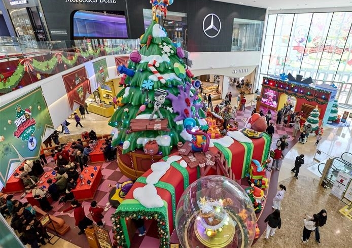 스타필드 하남 크리스마스 행사 전경. 사진=신세계프라퍼티