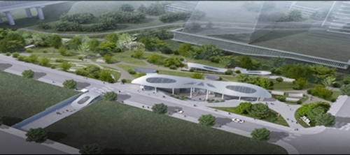 과천시 과천정보타운역 조감도