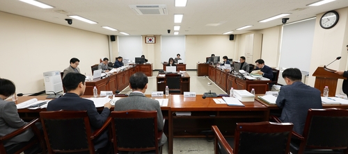 안양시의회 총무경제위원회 회의