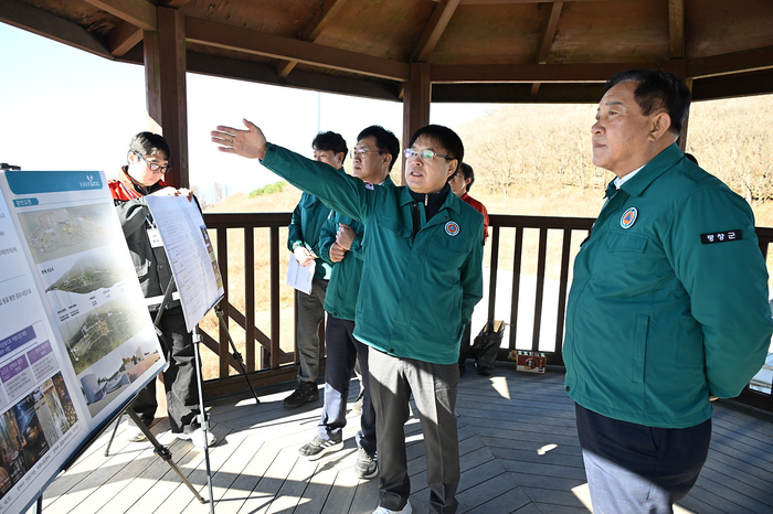 청옥산 은하수 산악관광 허브