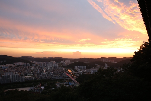 안양시 안양9경 중 4경 망해암 일몰