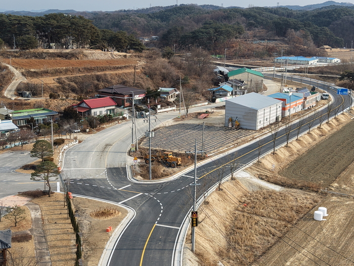 영주시, 군도10호선 석포리 구간 준공