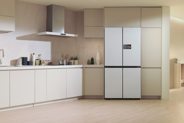 삼성전자가 'CES 2026'에서 공개할 냉장고 신제품 이미지. 가전 최초로 생성형 AI '제미나이'를 탑재한 게 특징이다.