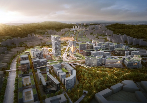 남양주시 왕숙신도시 및 도시첨단산업단지 조감도