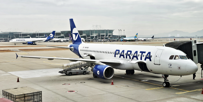 인천국제공항에서 운항 대기 중인 파라타항공 여객기들. 사진=박규빈 기자