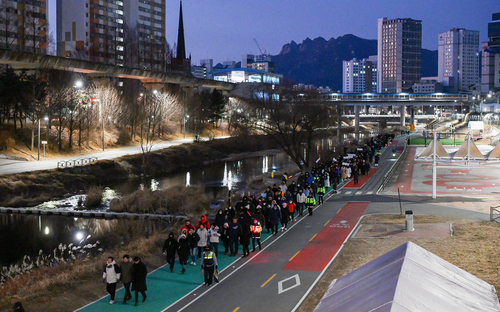 의정부시 1일 '2026 의정부시 해맞이 산책, 하천길 따라 새빛까지' 행사 개최