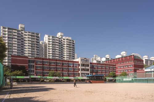 고양특례시 백석고등학교 전경