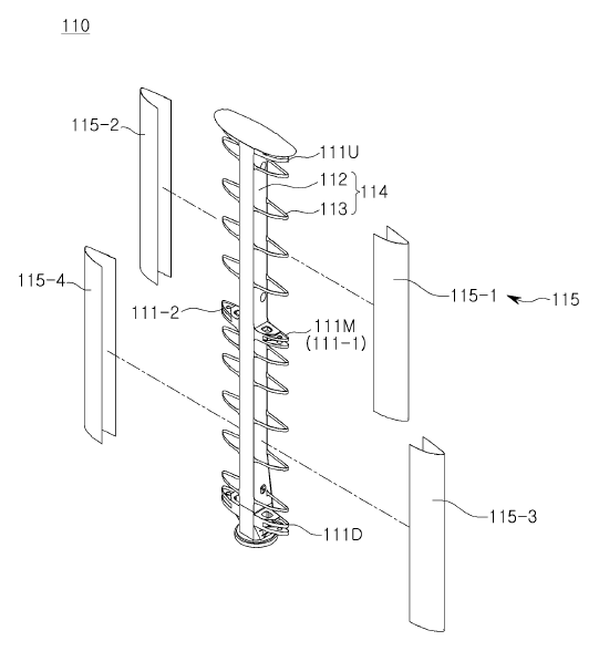선박용 날개돛 구조도. 자료=HD한국조선해양 제공