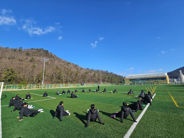 완도군, '해양치유로 재충전' 동계 전지훈련지 인기