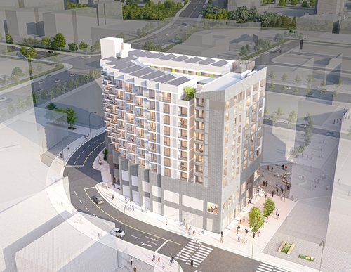 광명시 소하동 공공임대주택 조감도