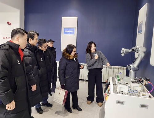 부천시 대표단 중국 하얼빈 로봇기업 '애자일 로봇' 방문