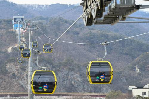 원주 소금산그랜드밸리 케이블카