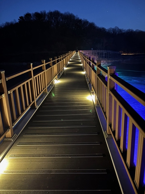 파주시 공릉호수 야간경관