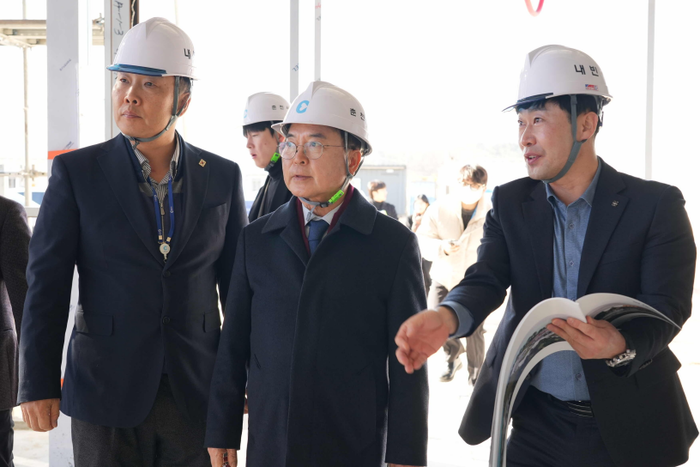 국립정원소재센터 건립 현장